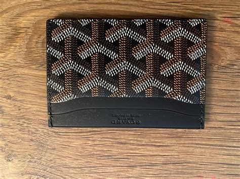 goyard card holder prices